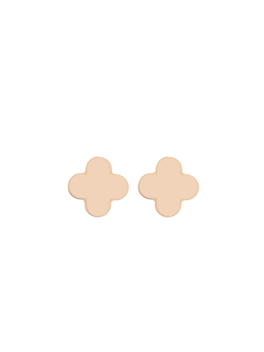 STUD EARRINGS QUATERFOIL