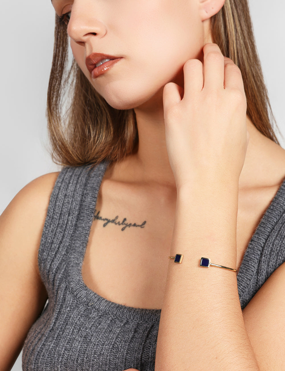 BRACCIALE WIRE QUADRATO