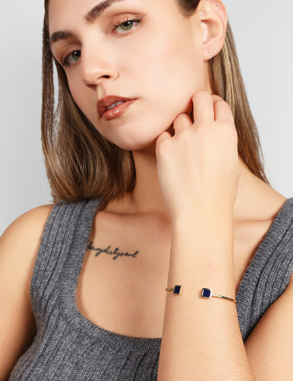 BRACCIALE WIRE QUADRATO