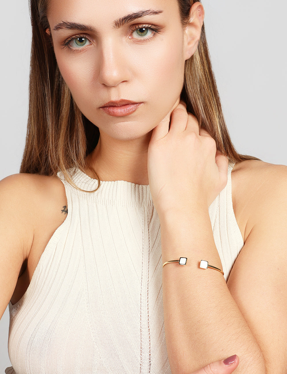 BRACCIALE WIRE QUADRATO