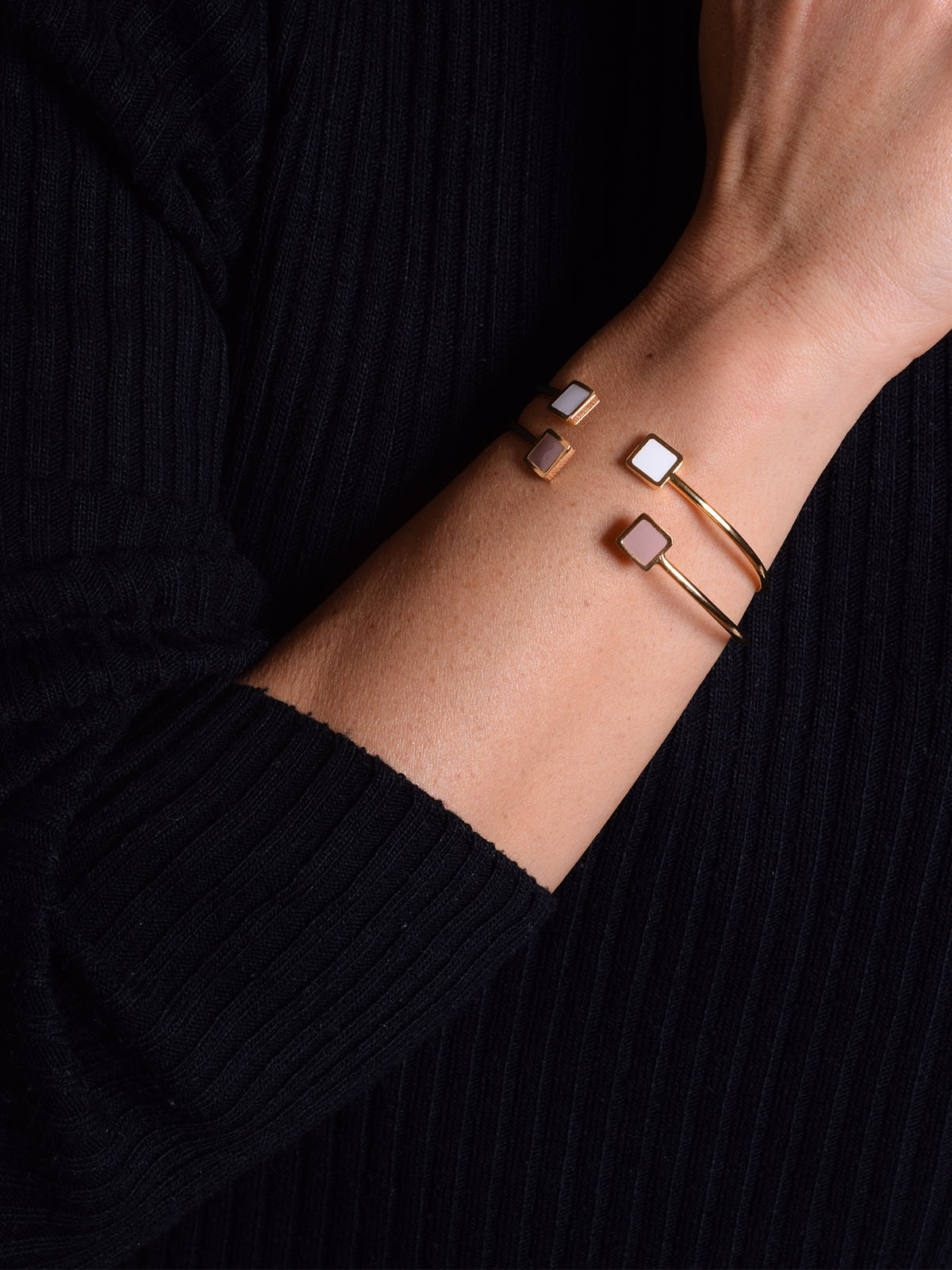 BRACCIALE WIRE QUADRATO