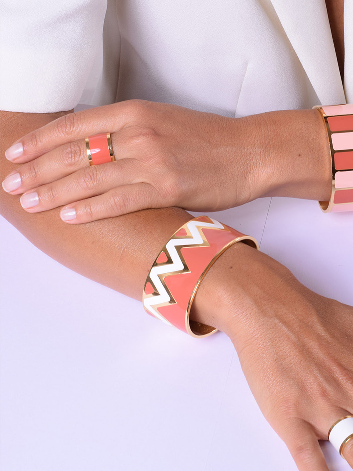 CHEVRON BANGLE