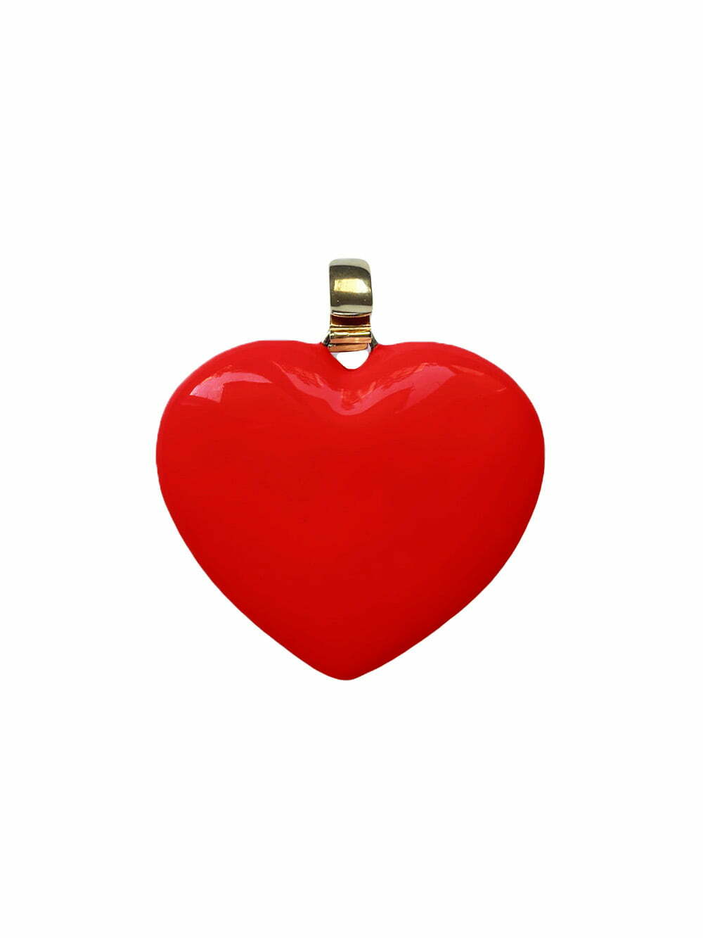 ROUNDED HEART PENDANT