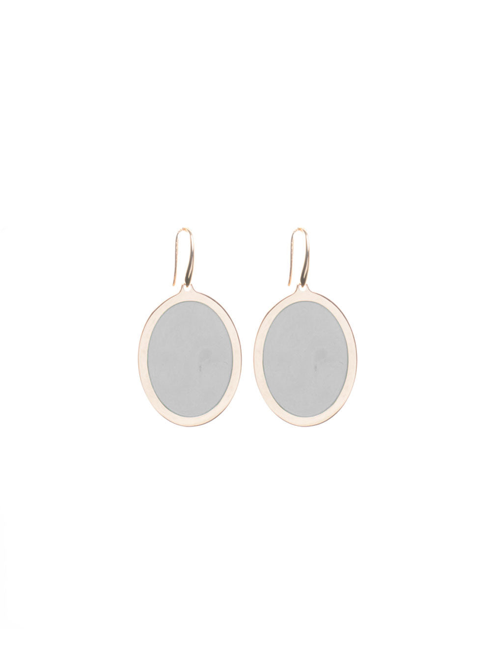 orecchini ovale casablanca francesca bianchi design orecchini design orecchini bianchi