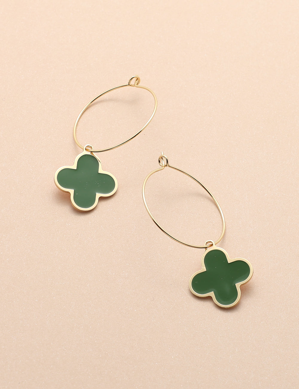 ORECCHINI HOOP FIORE