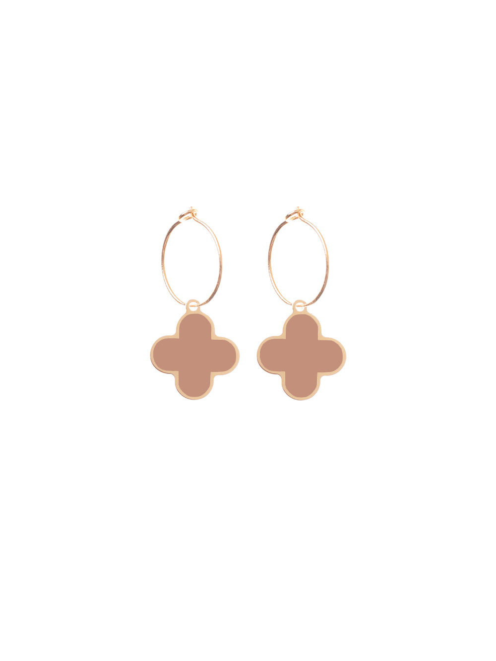 ORECCHINI HOOP FIORE