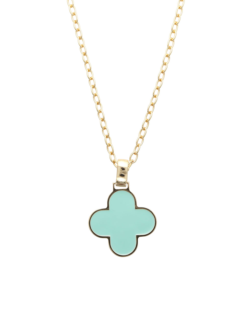 COLLANA CON QUADRIFOGLIO