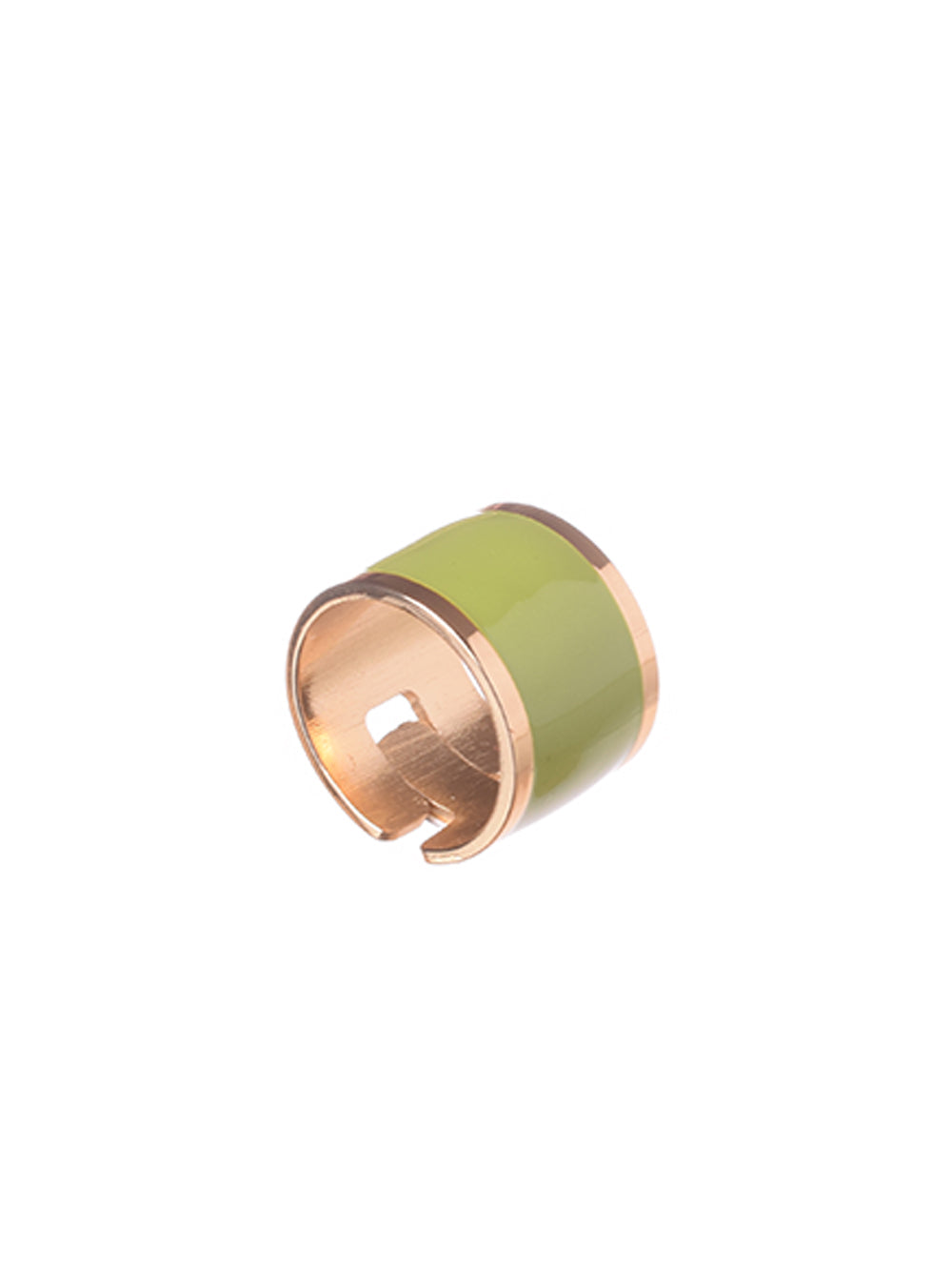 anello mono pistacchio francesca bianchi design gioielli anelli anelli oro