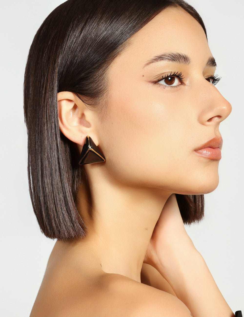 EARRINGS TRIANGLE SMALL