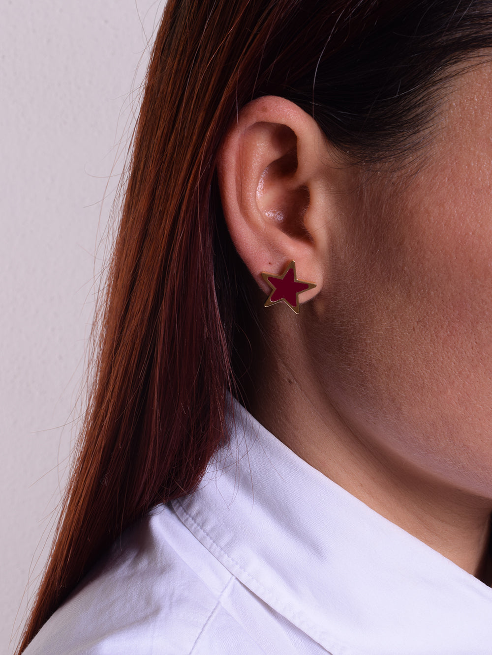 EARRINGS STUD STAR MINI