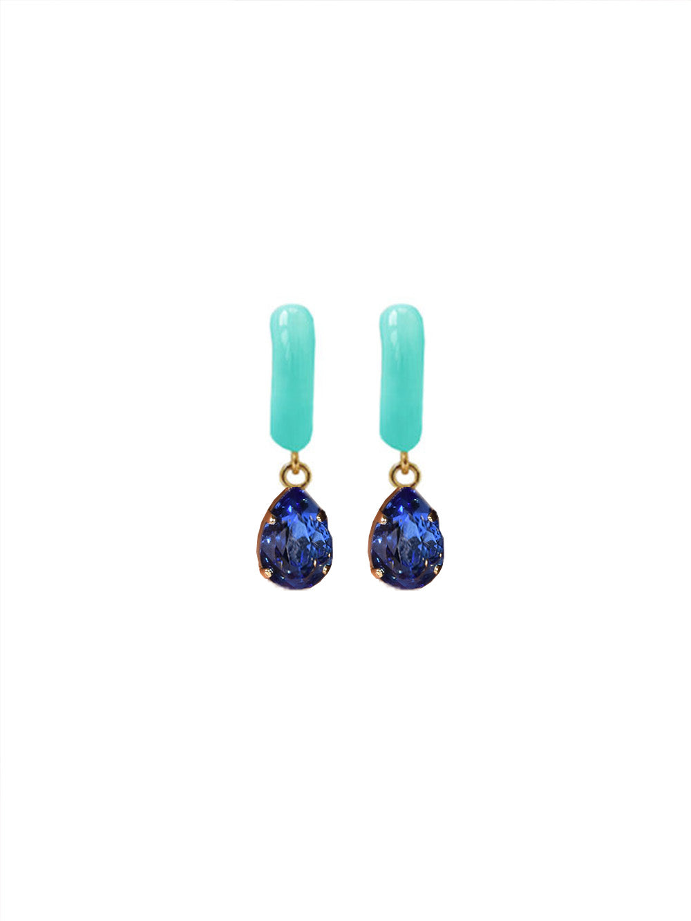 EARRINGS DROP CRYSTALS