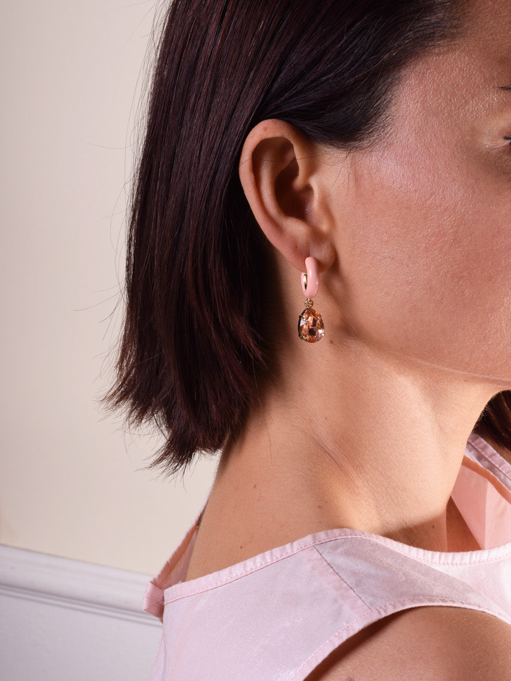 EARRINGS DROP CRYSTALS