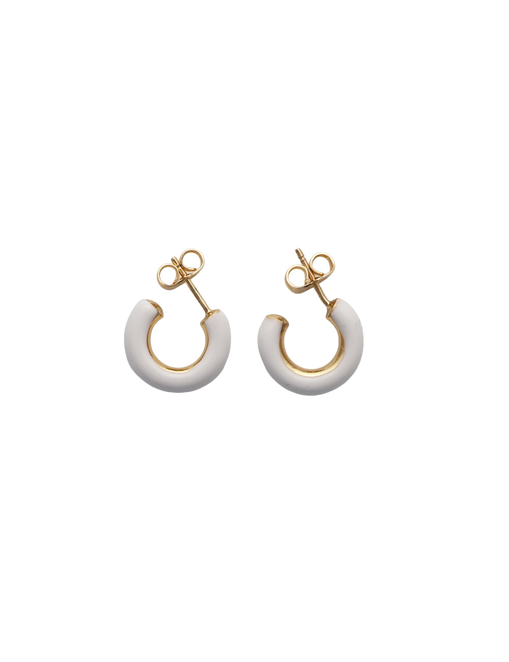 MINI EARRINGS HUGGIE HOOP