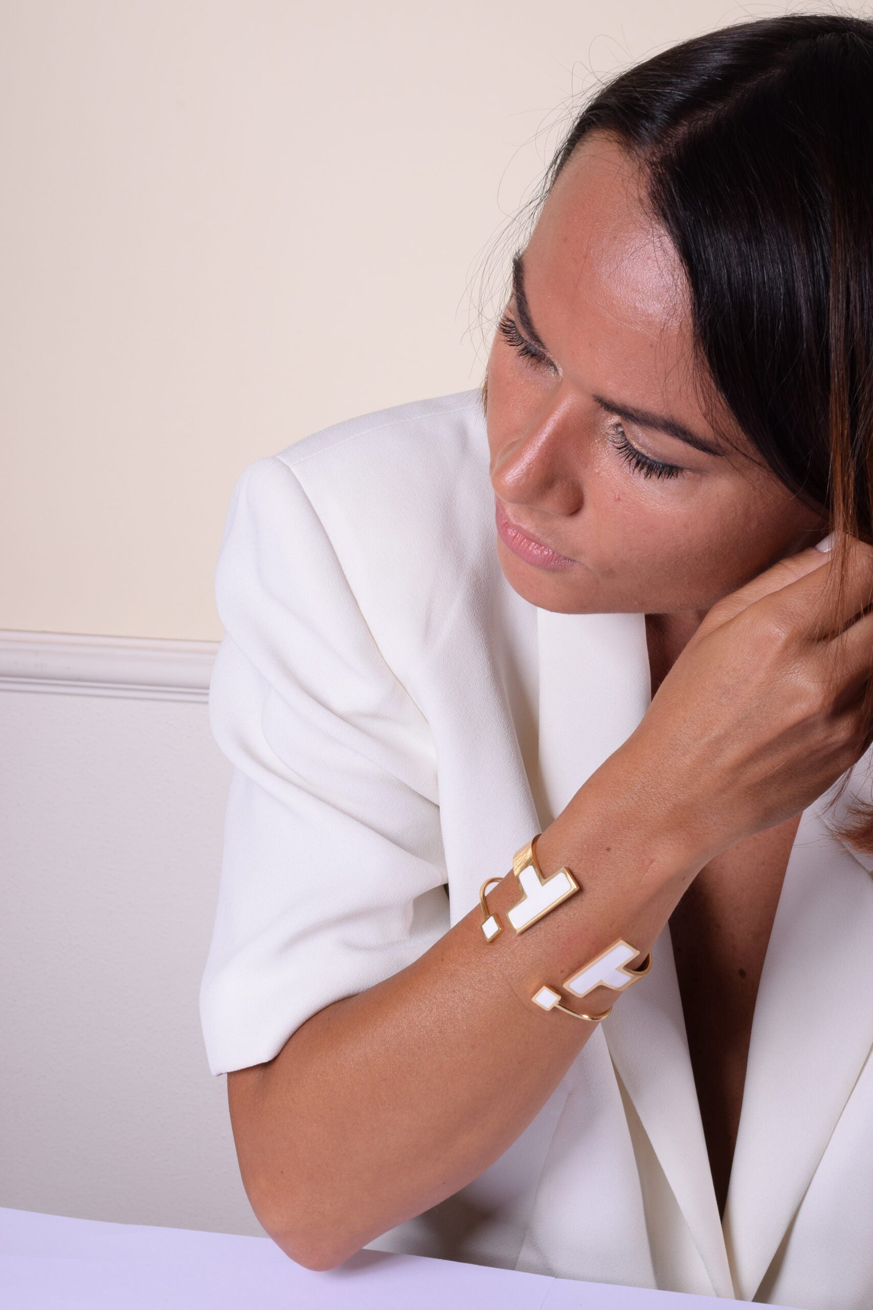 BRACCIALE WIRE QUADRATO