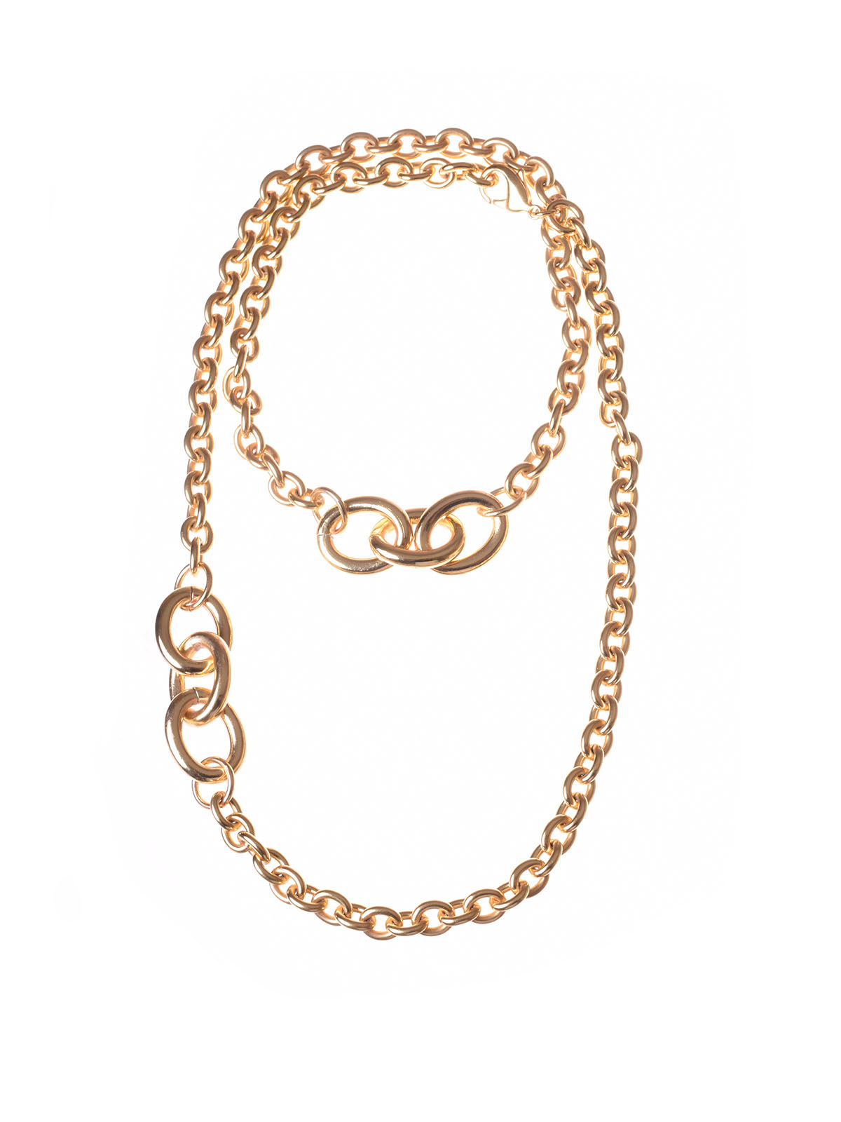 Collana doppio giro francesca bianchi design collana design collana maglie