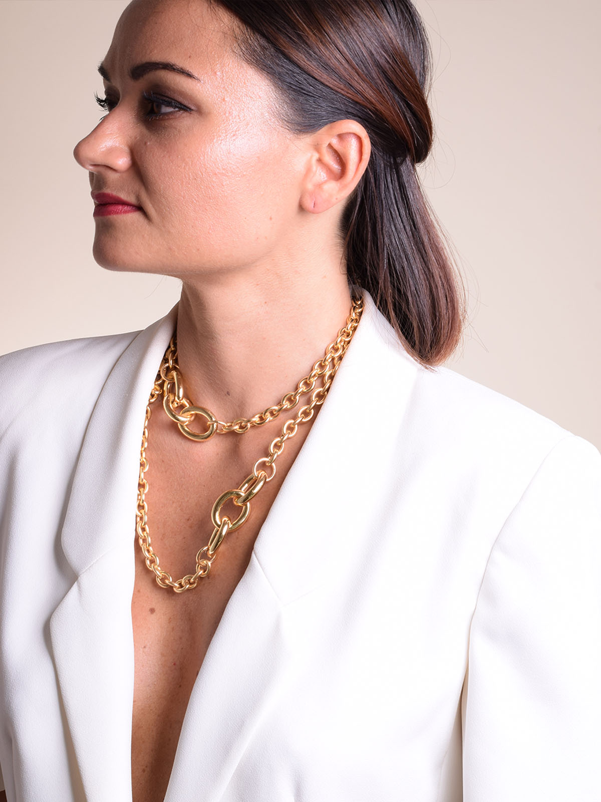 NECKLACE DOUBLE TWIST