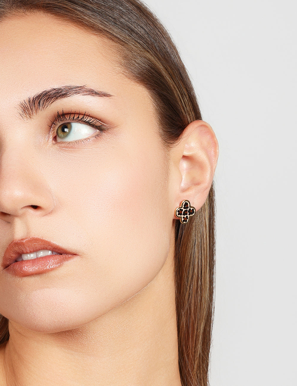 ORECCHINI TAPPABUCO QUADRIFOGLIO MINI