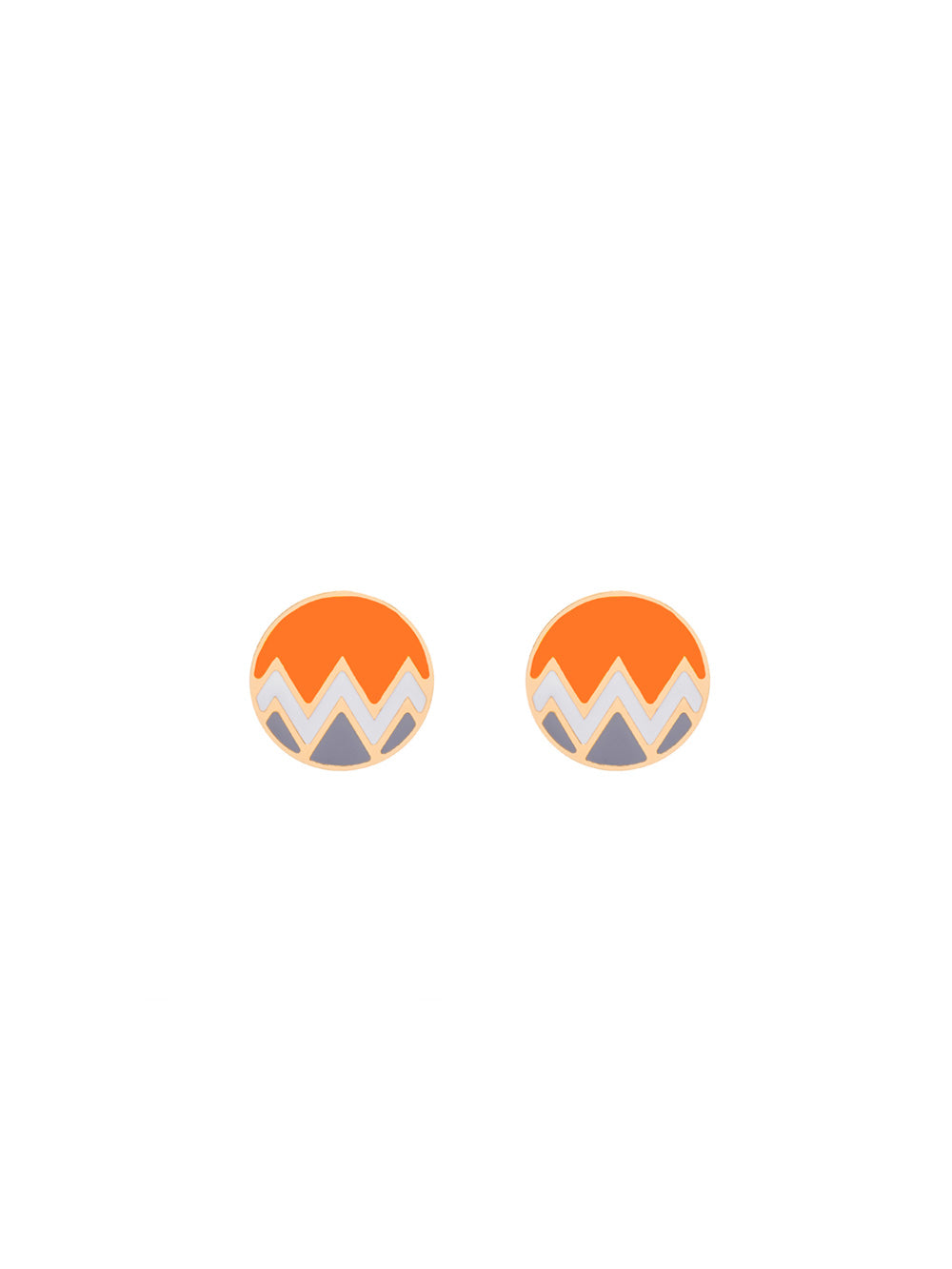 ORECCHINI TAPPABUCO CHEVRON