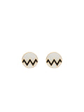 tappabuco chevron bianco francesca bianchi design orecchini design orecchini piccoli bianchi