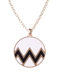 pendente chevron casablanca francesca bianchi design gioielli pendenti collana pendente