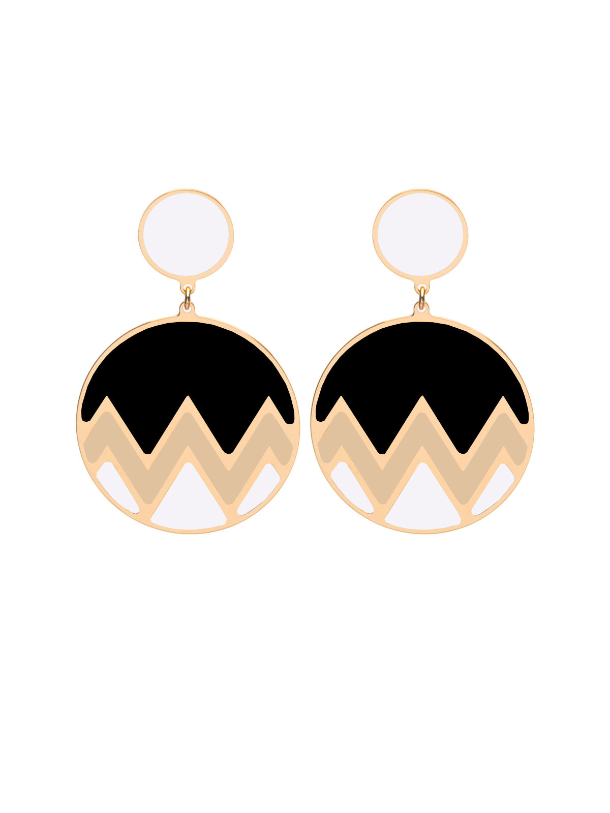 CHEVRON EARRINGS