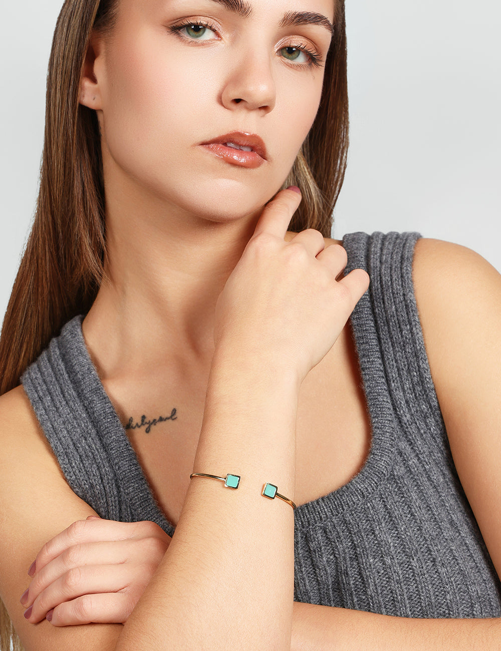 BRACCIALE WIRE QUADRATO