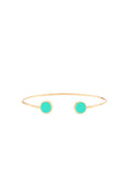 bracciale wire giro verde acqua francesca bianchi design gioielli bracciali bracciale giro