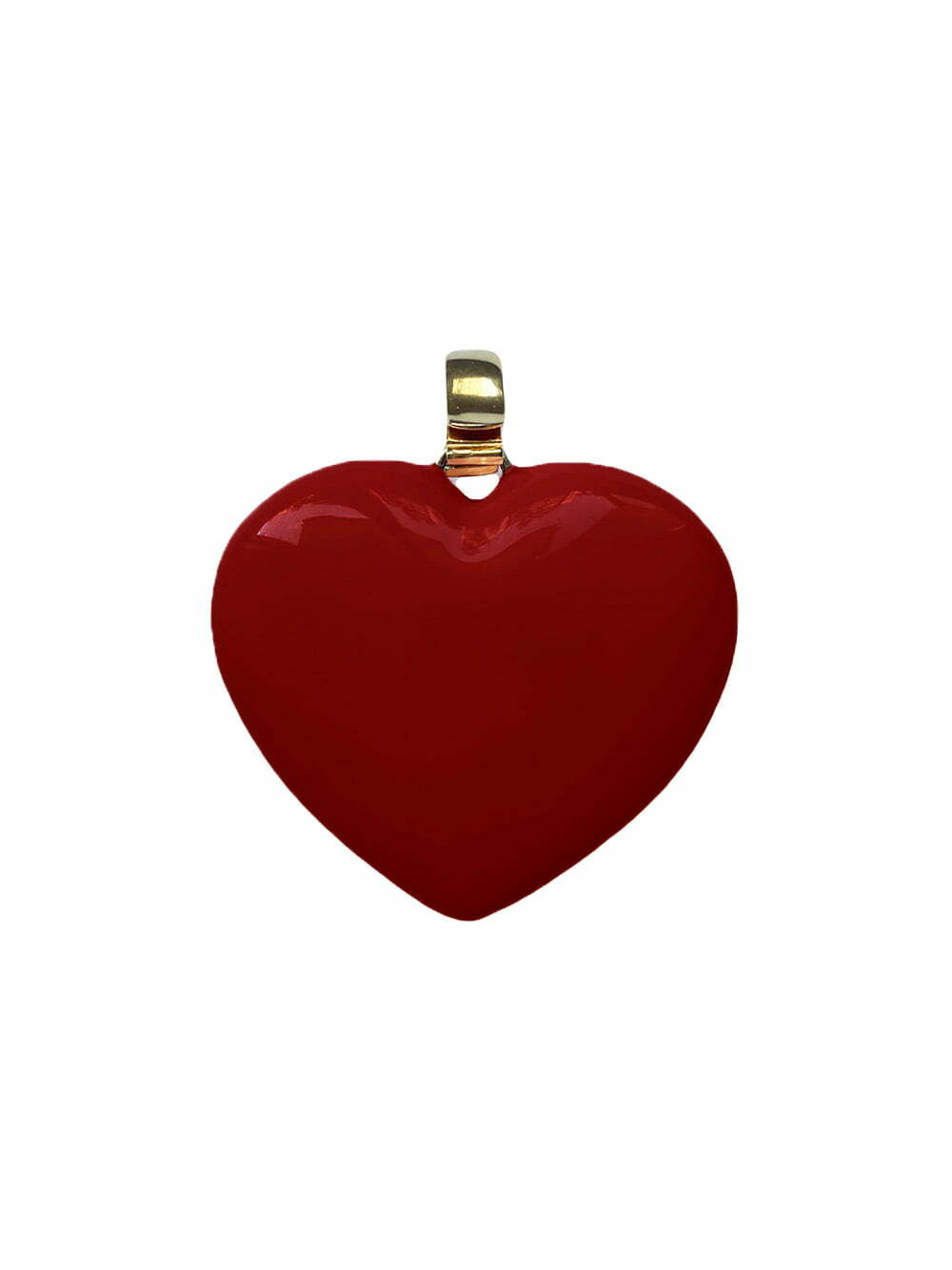 PENDENTE CUORE BOMBATO
