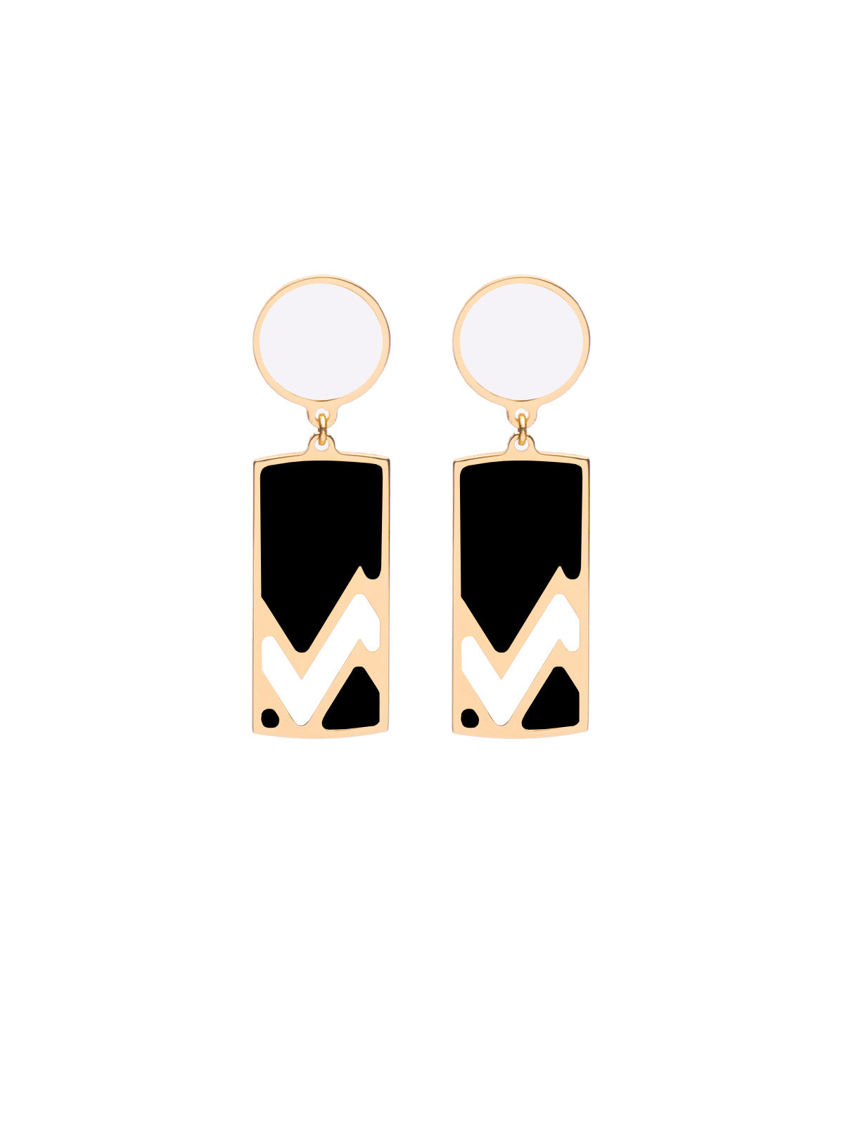 orecchini sigaro noir francesca bianchi design orecchini design orecchini sigaro