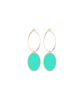 orecchini gilly verde acqua francesca bianchi design gioielli bracciali cerchietto oro