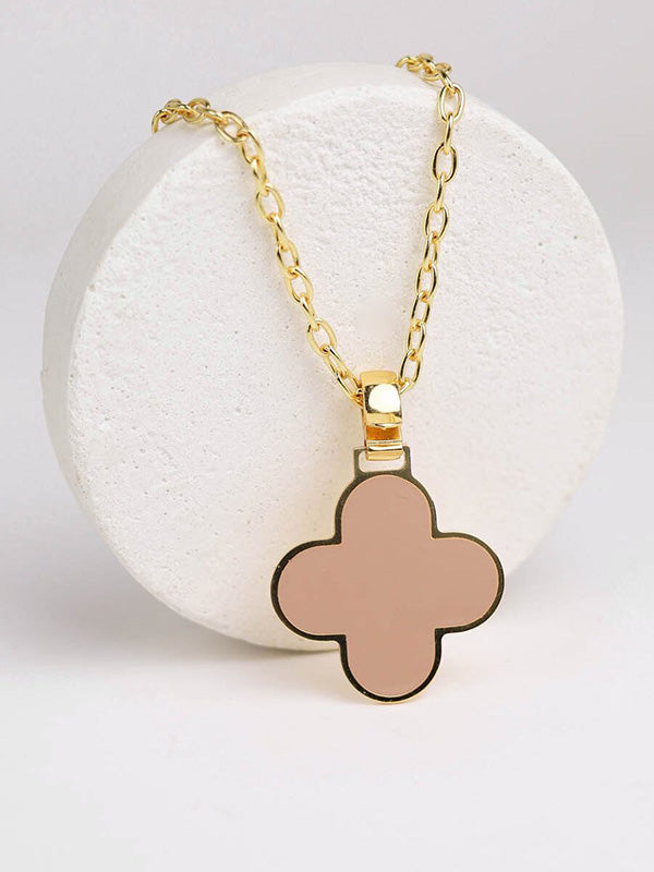 COLLANA CON QUADRIFOGLIO
