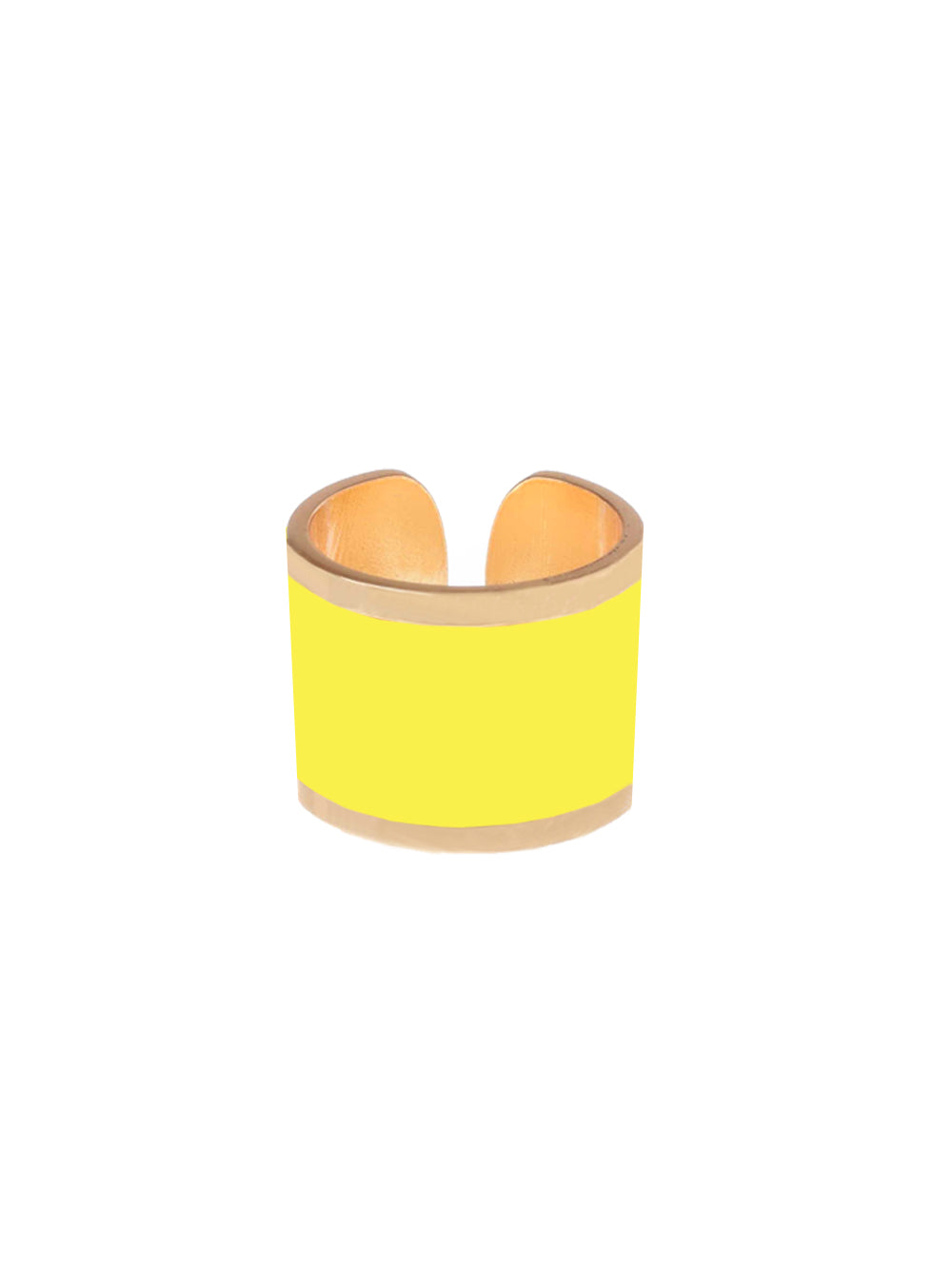 anello mono giallo francesca bianchi design gioielli anelli anelli design oro