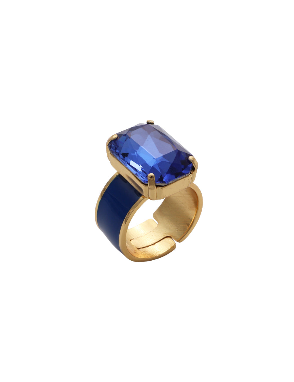 BIG CRYSTAL RING