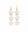 orecchini pendente stella bianco francesca bianchi design gioielli orecchini orecchini bianchi