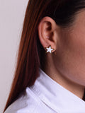tappabuco stella mini bianco francesca bianchi design gioielli orecchini tappabuchi stella