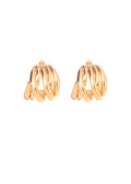 orecchini intreccio oro francesca bianchi design gioielli orecchini orecchini design