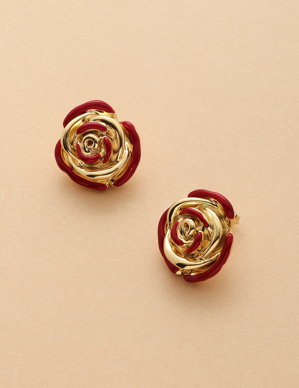 ORECCHINI ROSA PICCOLA