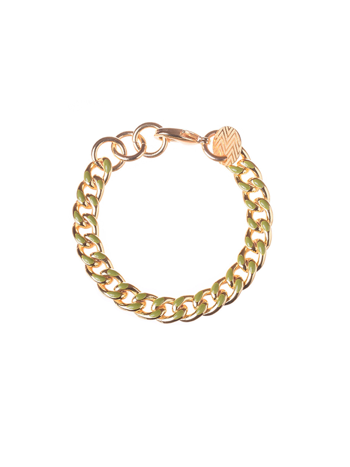bracciale grumetta pistacchio francesca bianchi design gioielli bracciali bracciale catena
