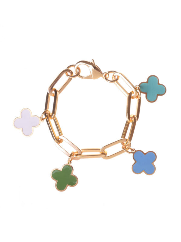 BRACCIALE CHARM QUADRIFOGLIO