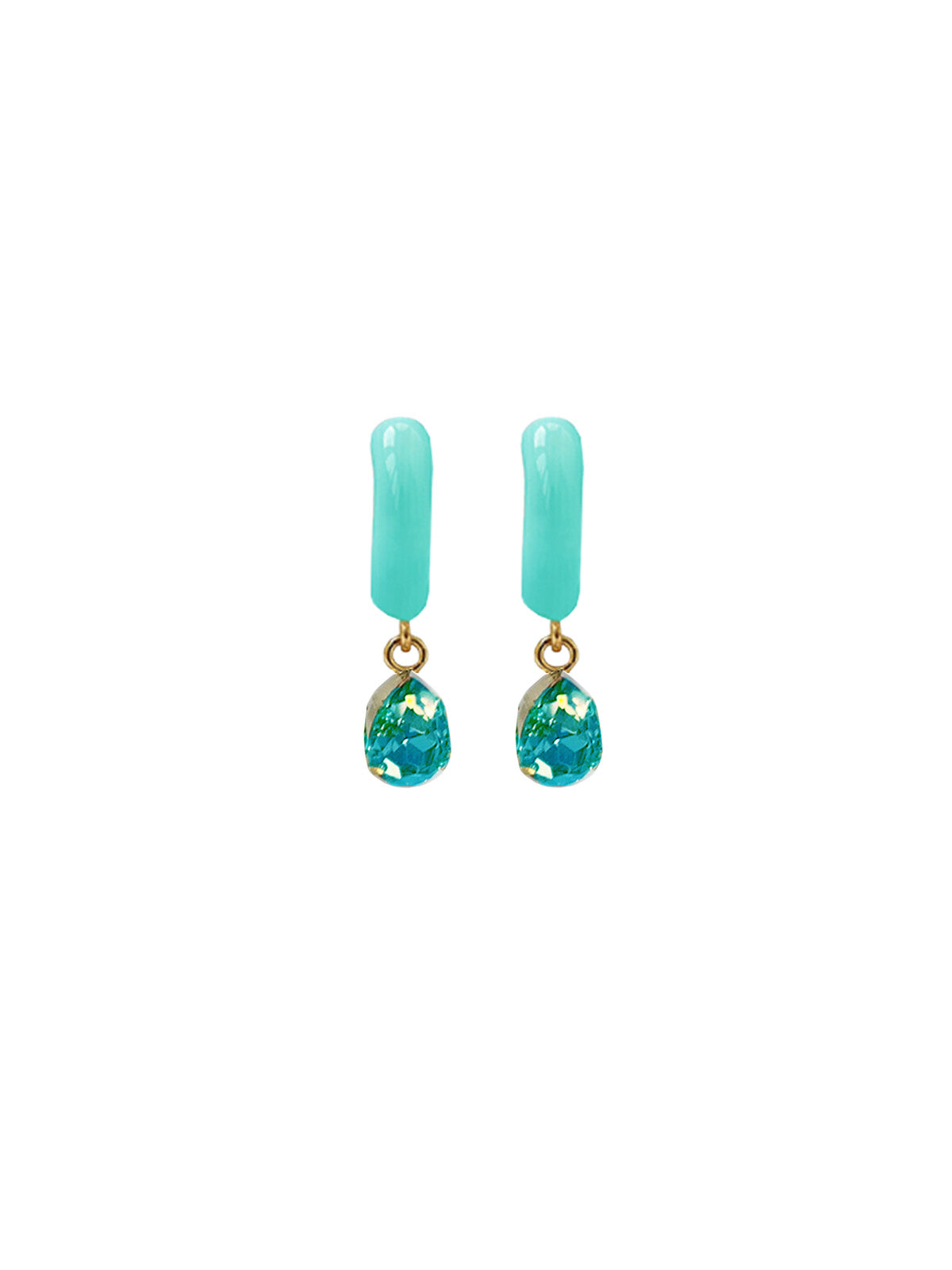 ORECCHINI DROP CRISTALLI