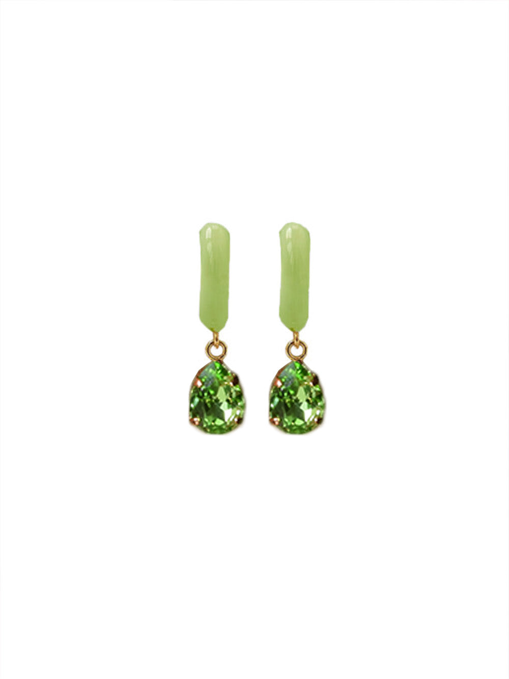 ORECCHINI DROP CRISTALLI