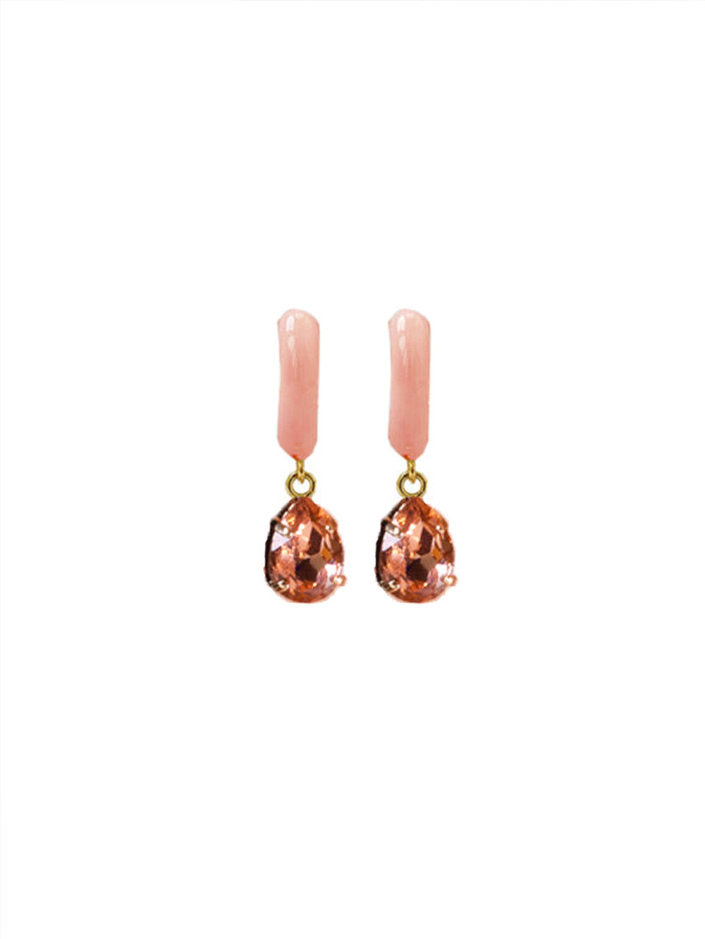 ORECCHINI DROP CRISTALLI