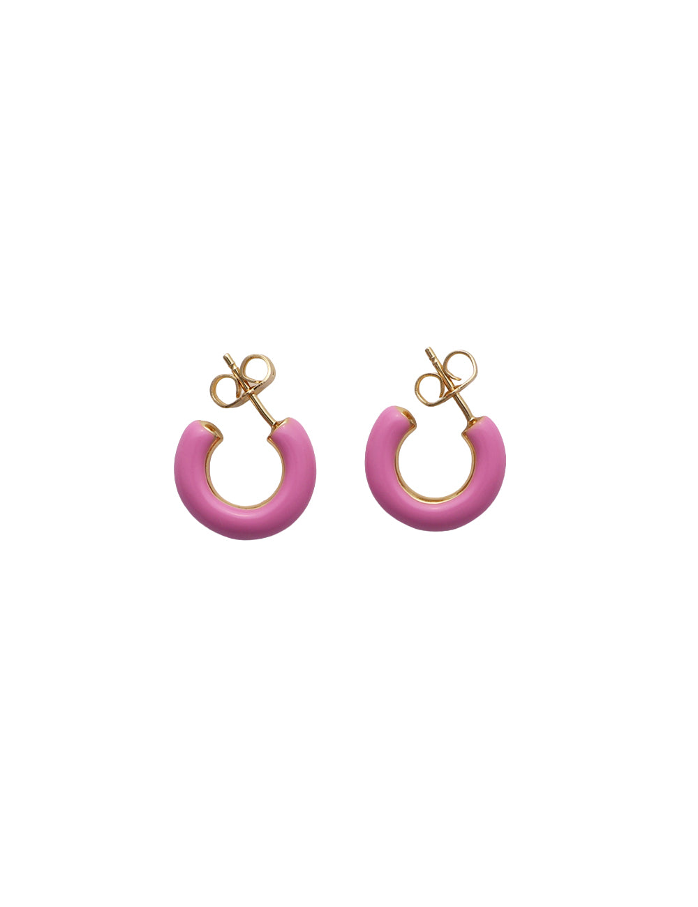 MINI EARRINGS HUGGIE HOOP