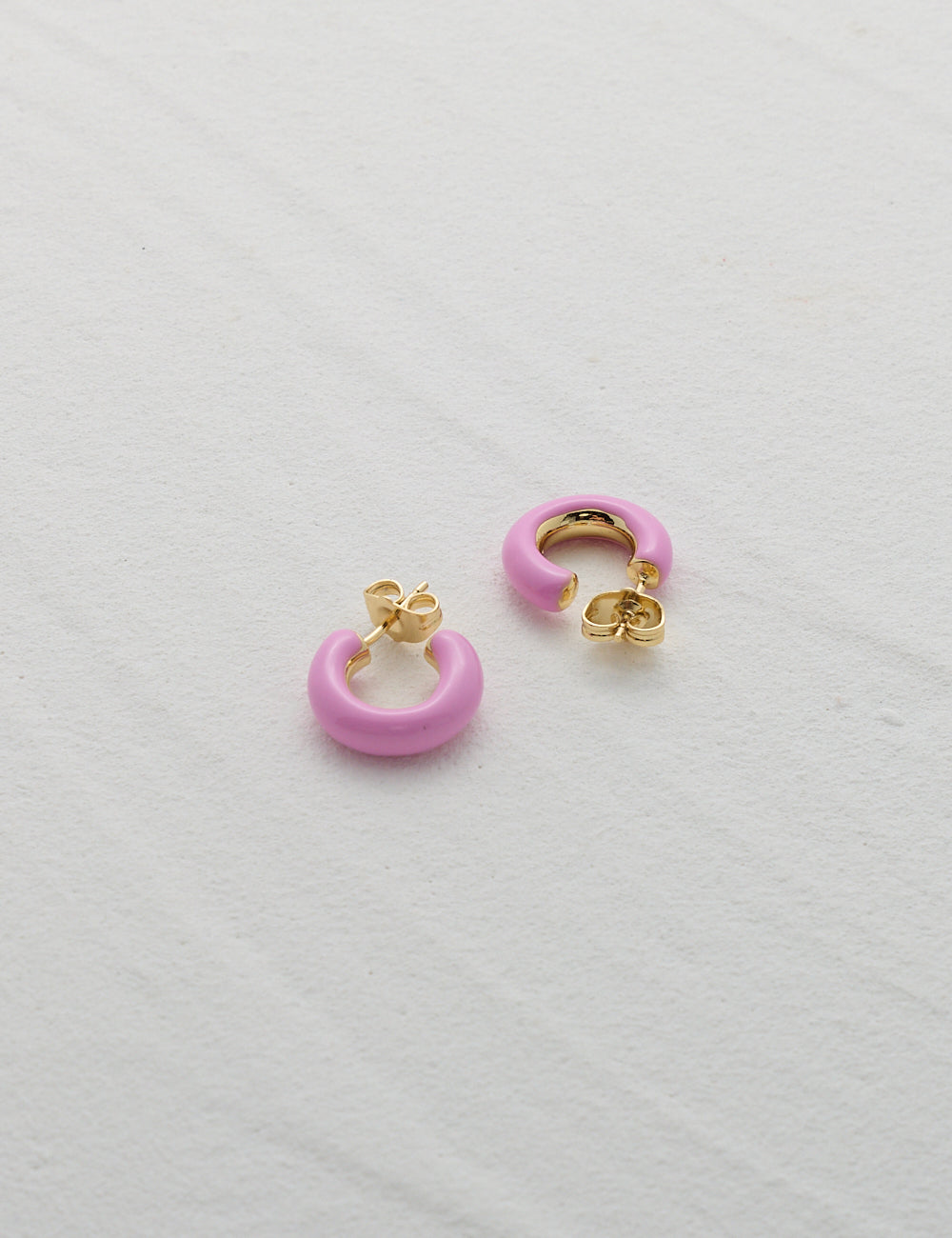 MINI EARRINGS HUGGIE HOOP