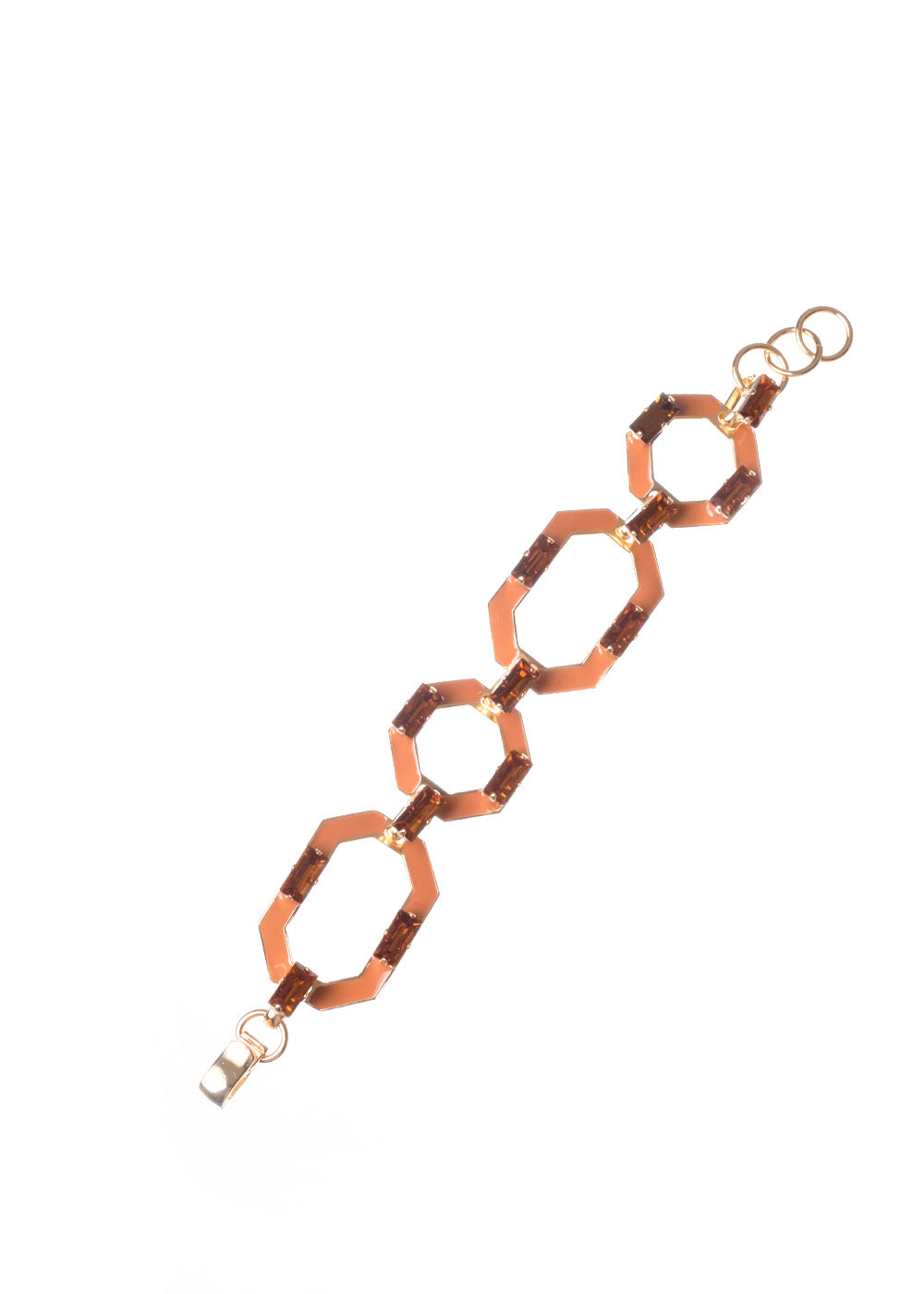 BRACCIALE ESAGONALE CRISTALLI
