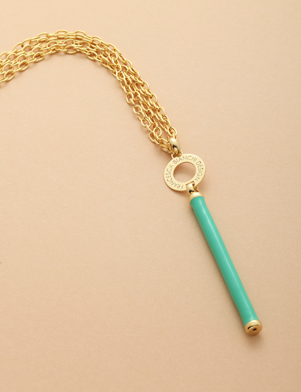 CIGAR PENDANT NECKLACE