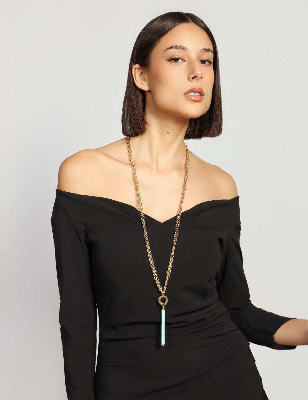 CIGAR PENDANT NECKLACE