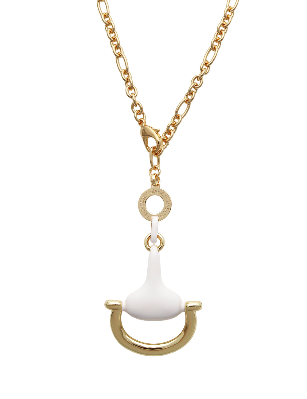 LARGE STIRRUP NECKLACE
