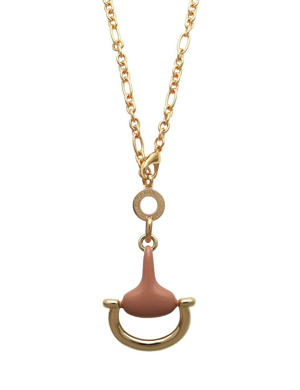 LARGE STIRRUP NECKLACE