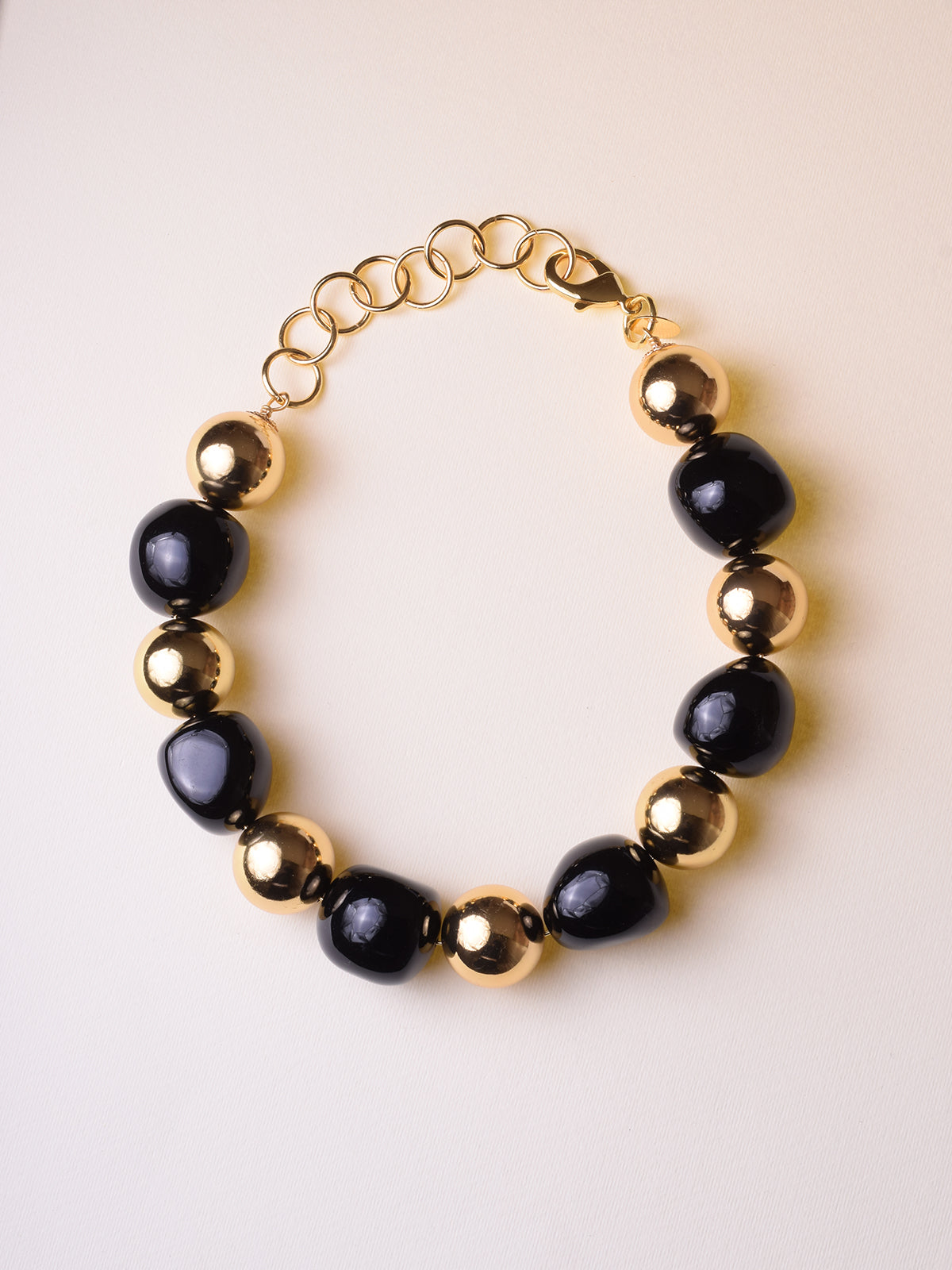 NECKLACE CHOKER BOULES 
